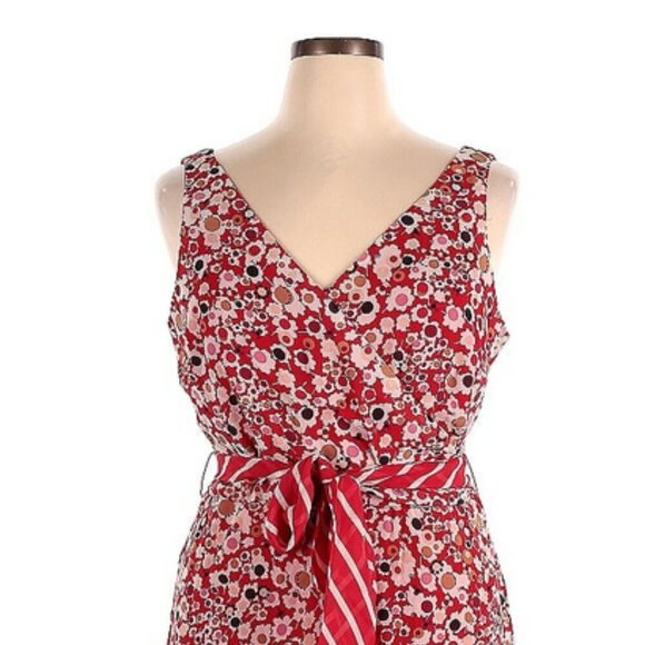 Faith Love Passion Chiffon Belted Dress, Size 16 - Picture 2 of 15